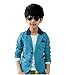 GEUBACK Children Boys Polka Do Blazer Jacke Blue 10(CN 140)