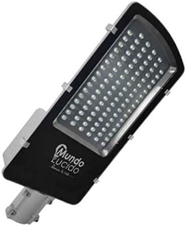 arbotante lampara led para alumbrado publico 100w con lupa np100a
