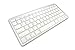 LB1 High Performance New Portable Ultra-Slim Bluetooth Wireless Keyboard for Apple 15-inch MacBook Pro (aluminum unibody) MB772LL/A Notebook Laptop (White)