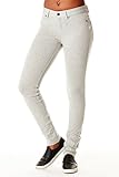 La Bijou Womens LABIJOU French Terry Basic Jegging Skinny Pants 511S