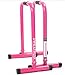 SWEATFLIX Dip Bar Station for Home Workout: BodyRock Challenger Exercise Bars for Dips & Calisthenics - Parallette Equipment to  Build Core Strength, Balance & Tricep, Arm & Shoulder Muscles - 2 Bars