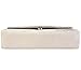 Charming Tailor Clutch Purse Evening Bag Envelope Diamante and Pleated Flap Handbag (Champagne)