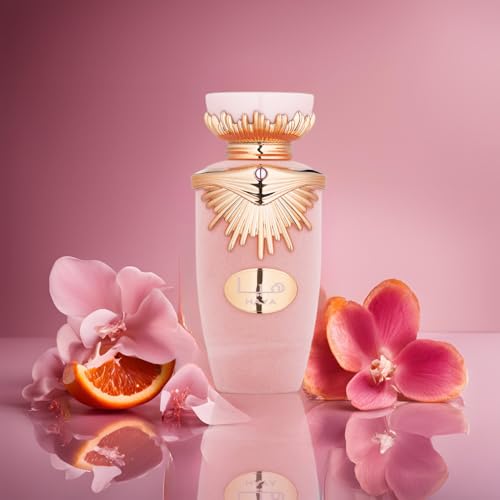 Lattafa Haya Eau de Parfum Spray for Women, 3.4 Ounce