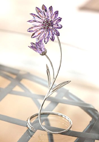 Swarovski   Drina Violet Paradise Flower