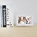 7-Inch Digital Photo Frame TFT LCD Screen with Auto- Play/Calendar/Clock Function, 800x480 High Resolution- Support 32GB SD Card (White)