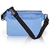 Waterproof-Waist-Pouch-by-Hydro-Gizmos-Large-Travel-Bag-with-Adjustable-Long-Waist-Strap-Buckle-Transparent-Blue-3-Zipper-Design–Lightweight-PVC-Touch-Screen-Sensitive-Keeps-Everything-Dry Waterproof-Waist-Pouch-by-Hydro-Gizmos-Large-Travel-Bag-with-Adjustable-Long-Waist-Strap-Buckle-Transparent-Blue-3-Zipper-Design–Lightweight-PVC-Touch-Screen-Sensitive-Keeps-Everything-Dry