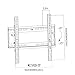 Everstone Universal Tilting TV Wall Mount for 23-55