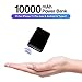 Baseus Power Bank, 10000mAh Mini LED Display Portable Charger with Dual Input & Output, USB Type C External Battery Pack for iPhone 12 11 Pro Max, Samsung Galaxy iPad Tablet and More
