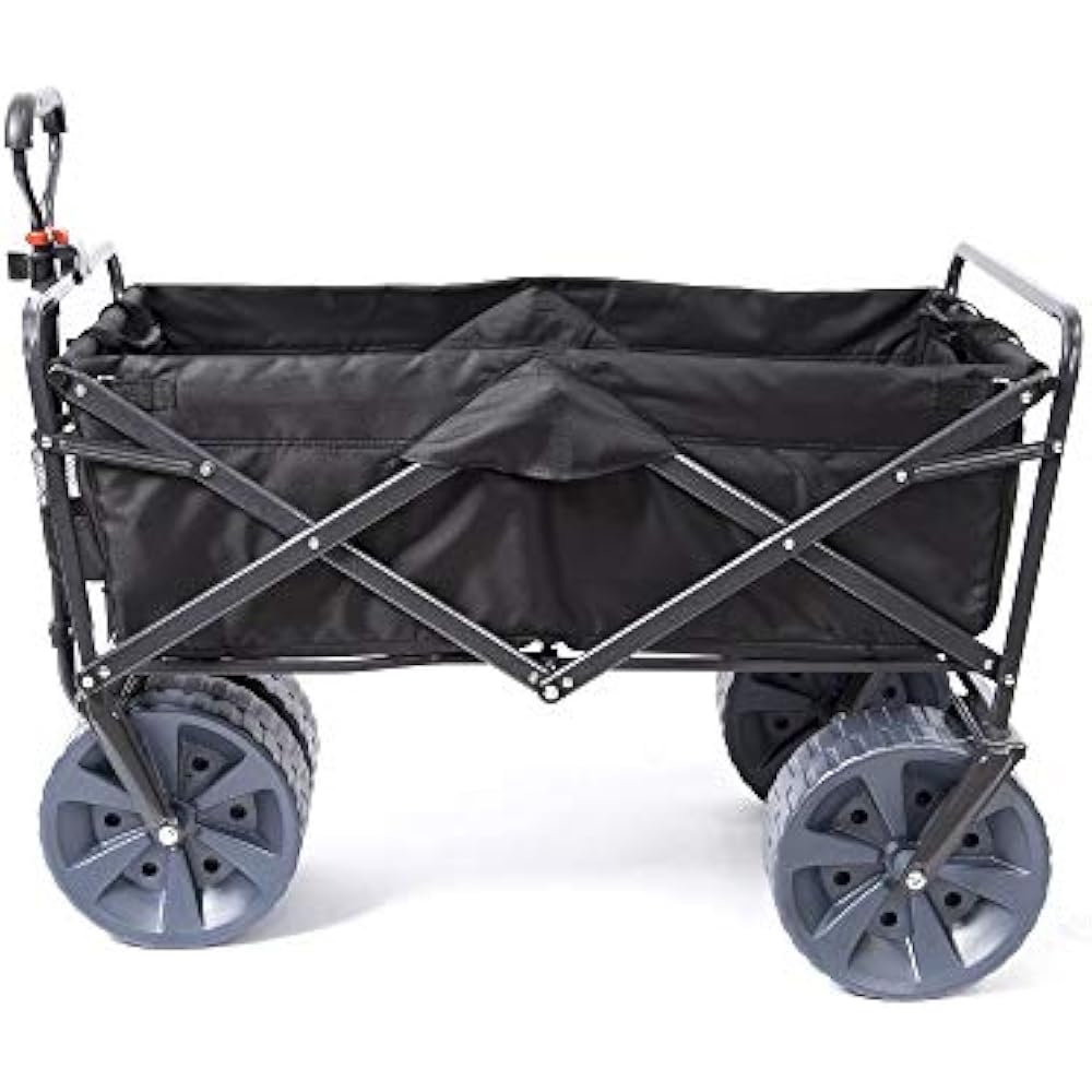Mac Sports Heavy Duty Collapsible Folding Terrain Utility Wagon Beach