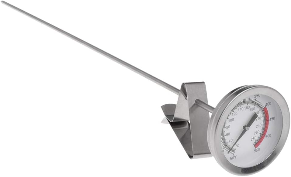 huiouer Frying Oil Fryer Fries Fried Chicken Wings BBQ Grill Thermometer 40cm Long Probe