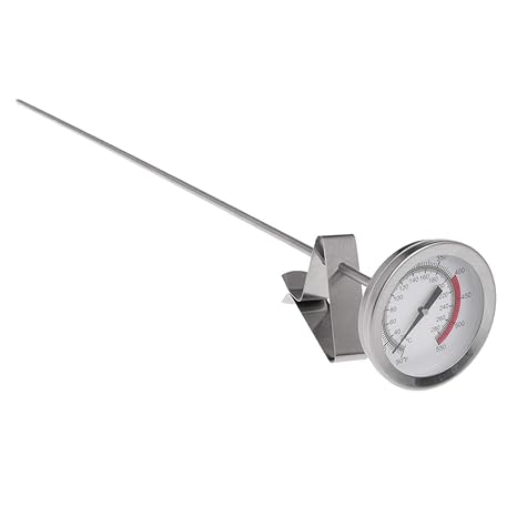 Fanst Temperature Tester,Frying Oil Fryer Fries Fried Chicken Wings BBQ Grill Thermometer 40cm Long Probe
