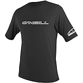 O'Neill Men’s Basic Skins Short Sleeve Sun Shirt, UPF 50+ Sun and Rash Protection for Surfing and All Outdoor Activities