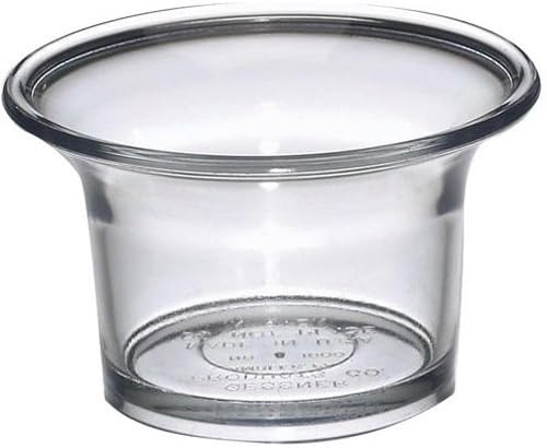 Gessner Sauce Cup Clear 2 oz (05-0827) Category: Gravy Boats and Sauce Cups