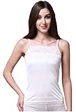 METWAY Women's Tops Stretch New Silk Lace Camisole