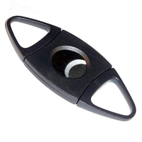 2 Pc Cigar Gift Set Guillotine Cigar Cutter and Cigar Punch Keychain