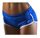 FIRM ABS Women's HeatGear Armour Shorty, Blue/White, Small
