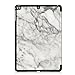 Fintie Case for iPad 6th / 5th Generation (2018/2017), iPad Air 2 / Air 1 (9.7 Inch) - Lightweight Slim Shell Standing Cover with Auto Wake/Sleep Feature, Marble White