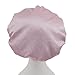 New Dilly's Collections Luxury MICROFIBER Shower Caps - Comfortable Adult Size- Hair Protection Bath Cap- Saves The Blow Out- Premium MICROFIBER Toweling- Seals Out The Moisture In Shower Time- Pink