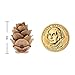 200pcs Natural Mini Pine Cones in Bulk, Pine Cones for Christmas Decor, Tiny Pinecone Decorations for Crafts Autumn Winter Wedding Decor Gift Tag