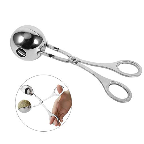 Home Maker Non Stick Meat Melon Baller Maker Stainless Steel Cookie Dough Meatball Scoop Small (Size : L)
