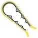 Color Cuisine Jar and Twist Off Bottle Opener (Yellow/Grey)