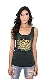 Harley-Davidson Womens Filigree & Wings Scoop Neck Dark Green Tank (2X)