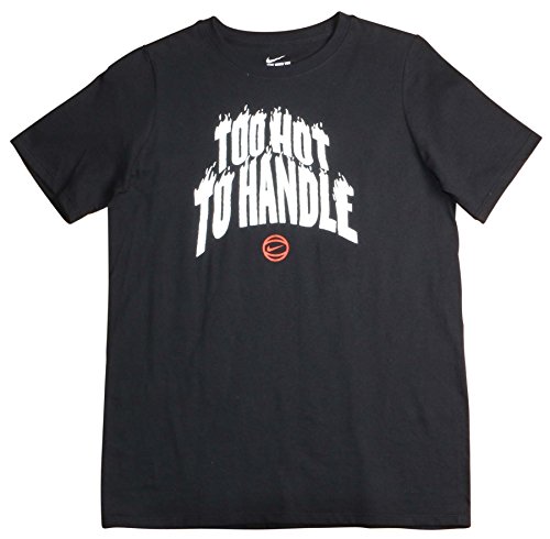 NIKE Boy's Too Hot To Handle Crew Neck Graphic T-Shirt