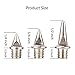 RAHATA 16 Pieces 1/4 inch 3/8 inch 1/2 inch Stainless Steel Cross Country Spikes Replacement Track and Field Spikes with Wrench