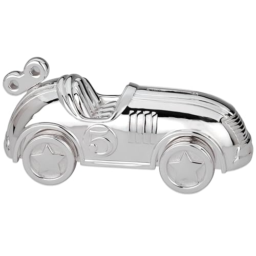 Reed and Barton 621 Race Car Silverplate Bank