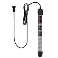 Mylivell Aquarium Heater 100 W Submersible Fish Tank Water Heater Thermostat