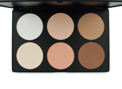 ieasysexy Professional 6 Colors Contour Face Power Foundation Concealer Camouflage Foundation Makeup Palette make up power two type can be choose (A style) - Thumbnail 6