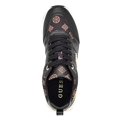 Guess Women's Loven3 Sneaker, Brown Multi 908, 7.5