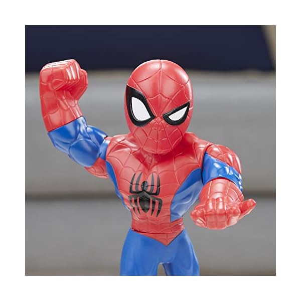 Playskool-Heroes-Marvel-Super-Hero-Adventures-Mega-Mighties-Spider-Man-Collectible-10-Inch-Action-Figure-Toys-for-Kids-Ages-3-and-Up Playskool Heroes Marvel Super Hero Adventures Mega Mighties Spider-Man Collectible 10 Inch Action Figure, Toys for Kids…