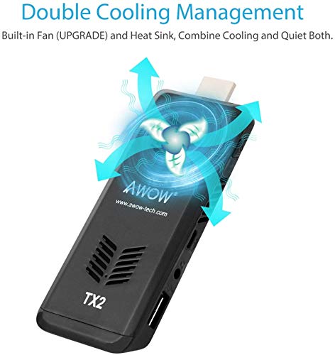 PC Stick Intel Atom Z8350 Computer Stick Windows 10 4GB DDR 64GB eMMC, HD 4K, Dual Band WiFi, Bluetooth 4.2