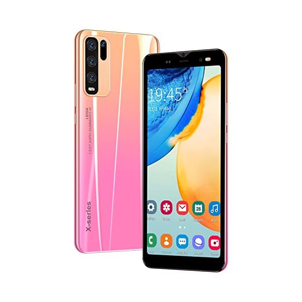 SIM-Free-Unlocked-Mobile-Phones-Android-GO-3G-Beatiful-Smartphone-with-50-Inch-HD-IPS-Display-2500mAh-Big-BatteryDual-SIM-Dual-Cameras-and-Durable-Cell-phones-Y50-Pink SIM-Free & Unlocked Mobile Phones, Android GO 3G Beatiful Smartphone with 5.0 Inch HD IPS Display, 2500mAh Big Battery…