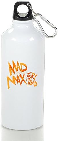 ZOENA Mad Max Fury Road Stylish Aluminum Travel Kettle White With Carabiner Hook,400-600ml /6.5OZ