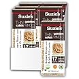 Suzie's Organic Lentil & Brown Rice Cake Thins|6 Pack|USDA Organic, NON-GMO, Fat-Free, Sugar-Free, Gluten-Free|Low-Calorie Snack-16 Calories Per Slice|Bread & Cracker Replacement
