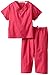 Scoots Baby Little Girls' Scrubs, Hot Pink, 3T