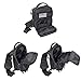 Tactical Sling Bag for Men – One Strap Military American Flag Backpack – Outdoor Military Tactical Backpack (Black, Small)