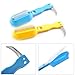1 Pc Fish Tools Fast Cleaning Fish Skin Steel Fish Scales Brush Shaver Remover Cleaner Descaler Skinner Scaler Fishing Tools Knife