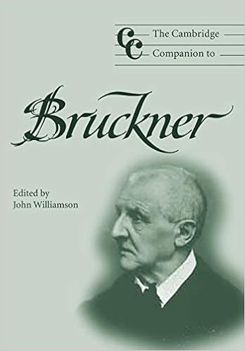 The Cambridge Companion To Bruckner Cambridge Companions To Music Williamson John 9780521008785 Amazon Com Books The Cambridge Companion To Bruckner Cambridge Companions To Music Williamson John 9780521008785 Amazon Com Books