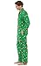 PajamaGram Charlie Brown Christmas Flannel Men's Pajamas, Green, XXL