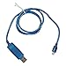 Pilot Electronics EL-1402B Electroluminescent V2 Charge/Sync iPhone 5 Cable, Blue