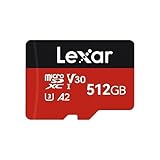 Lexar E-Series Plus 512GB Micro SD Card, microSDXC