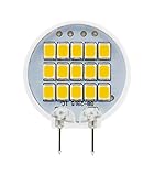 Landlite Dimmable LED G8 bulb ( with Electric Shock Protection) for Puck light 120V Warmwhite LED-G8-2018-2.2W: Utra safe Ceramic Version