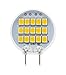 Landlite Dimmable LED G8 bulb ( with Electric Shock Protection) for Puck light 120V Warmwhite LED-G8-2018-2.2W: Utra safe Ceramic Version