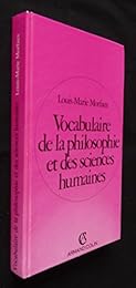 Vocabulaire de la philosophie et des sciences humaines