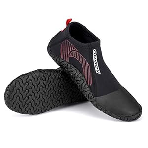 Osprey 3 mm Adult Wetsuit Water Shoes, Neoprene Aqua Watersport Shoes for Men and Women with Super Flexible Textured Grip