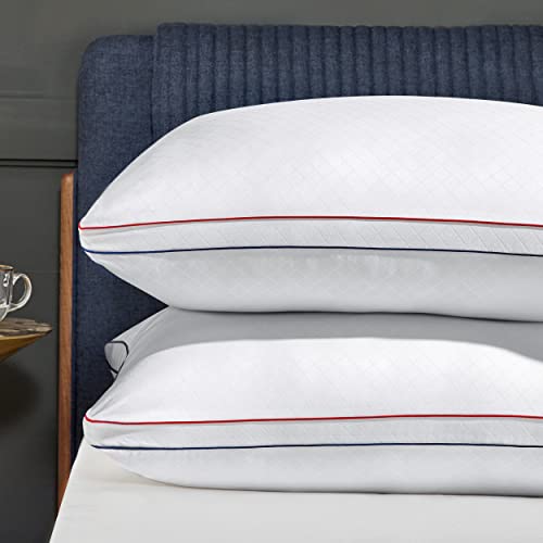 Bedsure Pillows King Size Set of 2 Firm and Supportive Down