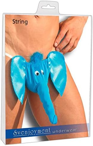 Svenjoyment Men's String Elephant, Small/Large, Black, L, M, S - Image 4
